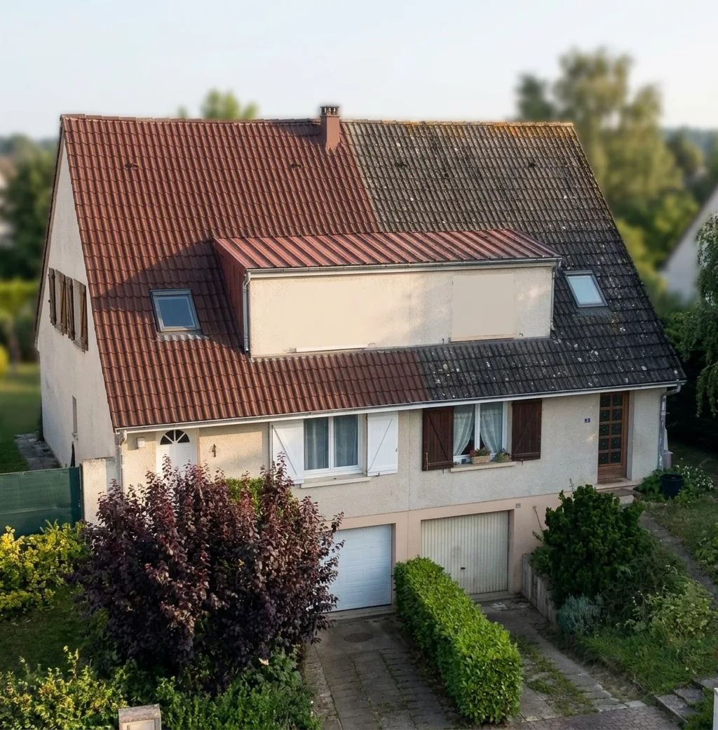 Nettoyage de toiture à Roissy-en-Brie