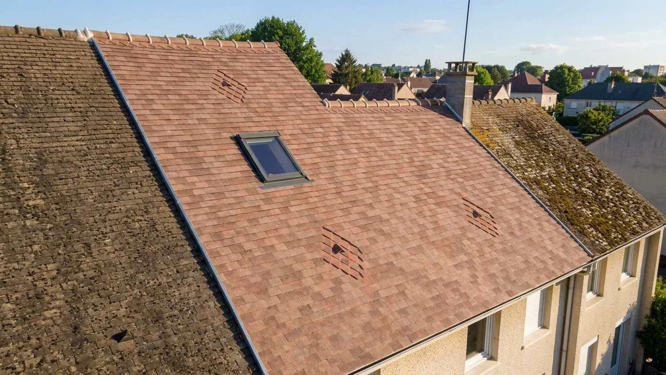 Réfection complète de toiture à Roissy-en-Brie