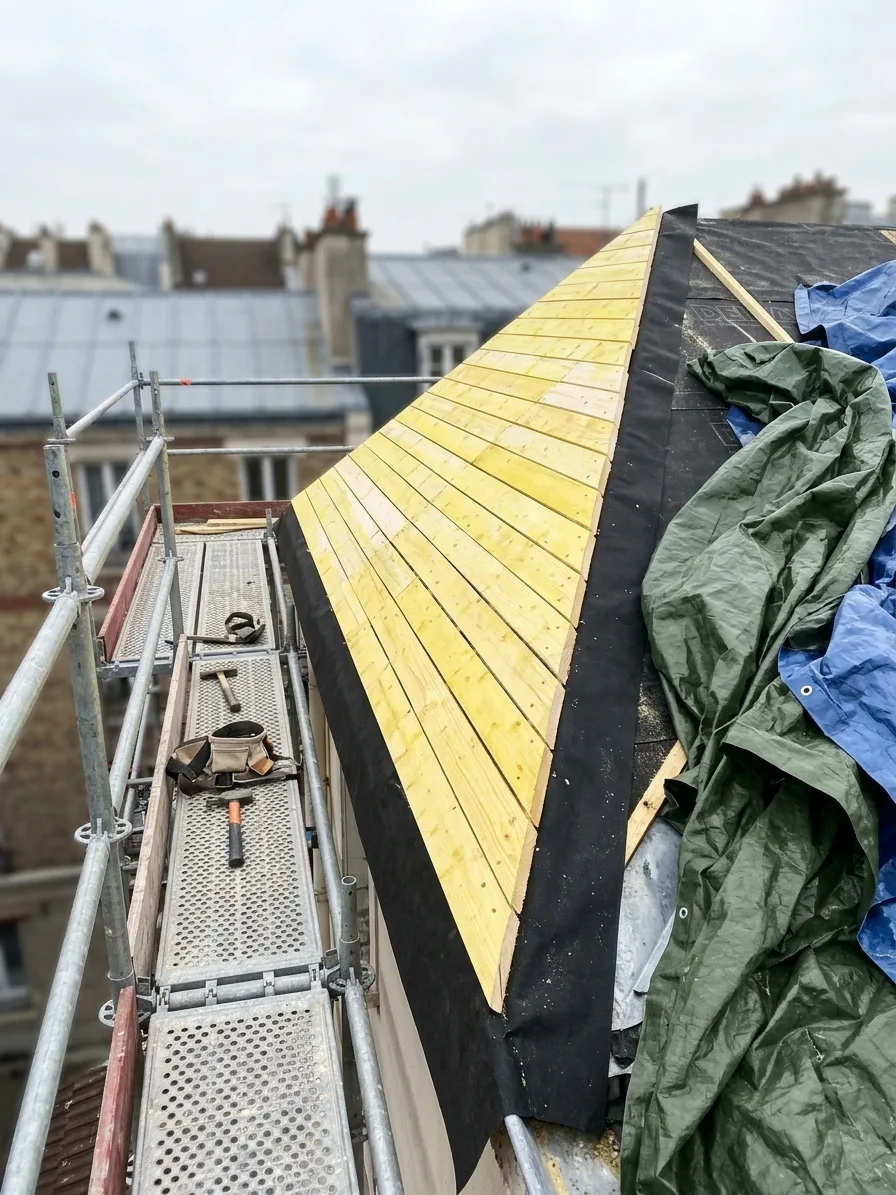 Réfection complète de toiture à Roissy-en-Brie